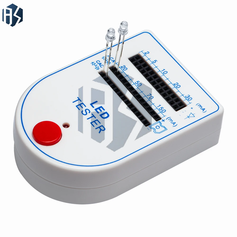 2-150mA Mini Handy LED Test Box Tester For Light-emitting Diode Lamp Bulb Battery Tester Handy Device LED Tester Collor Bright