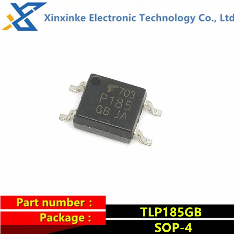 50PCS TLP185GB P185 SOP-4 TLP185 Optocoupler Chip SMD IC