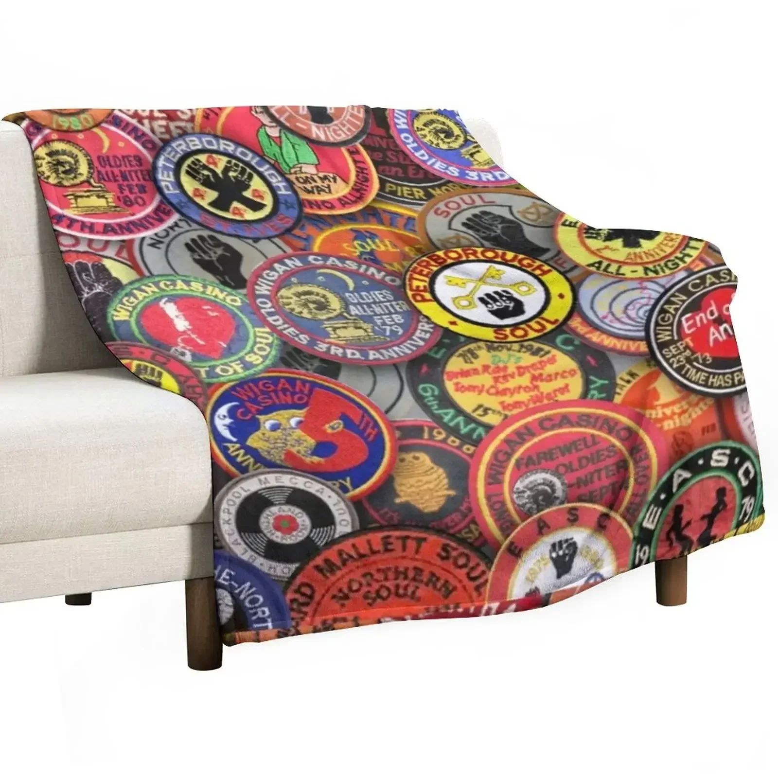 

northern soul memories Throw Blanket funny gift Stuffeds Blankets