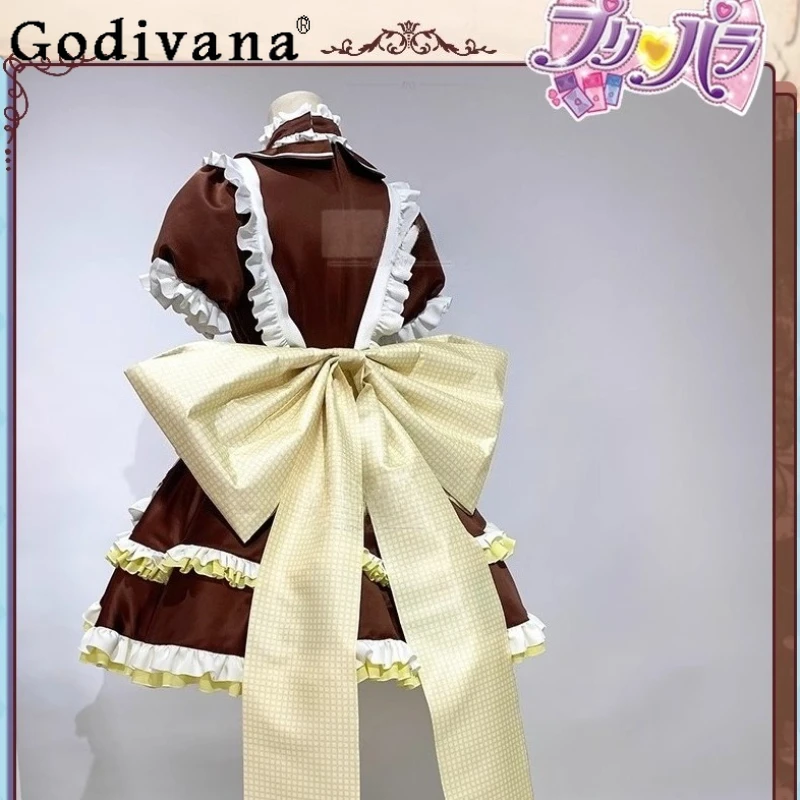 Wonderful Cosplay Costume for Women Big Bow Uniform Dress Set Girls Halloween Carnival Party Christmas Play Role Clothes