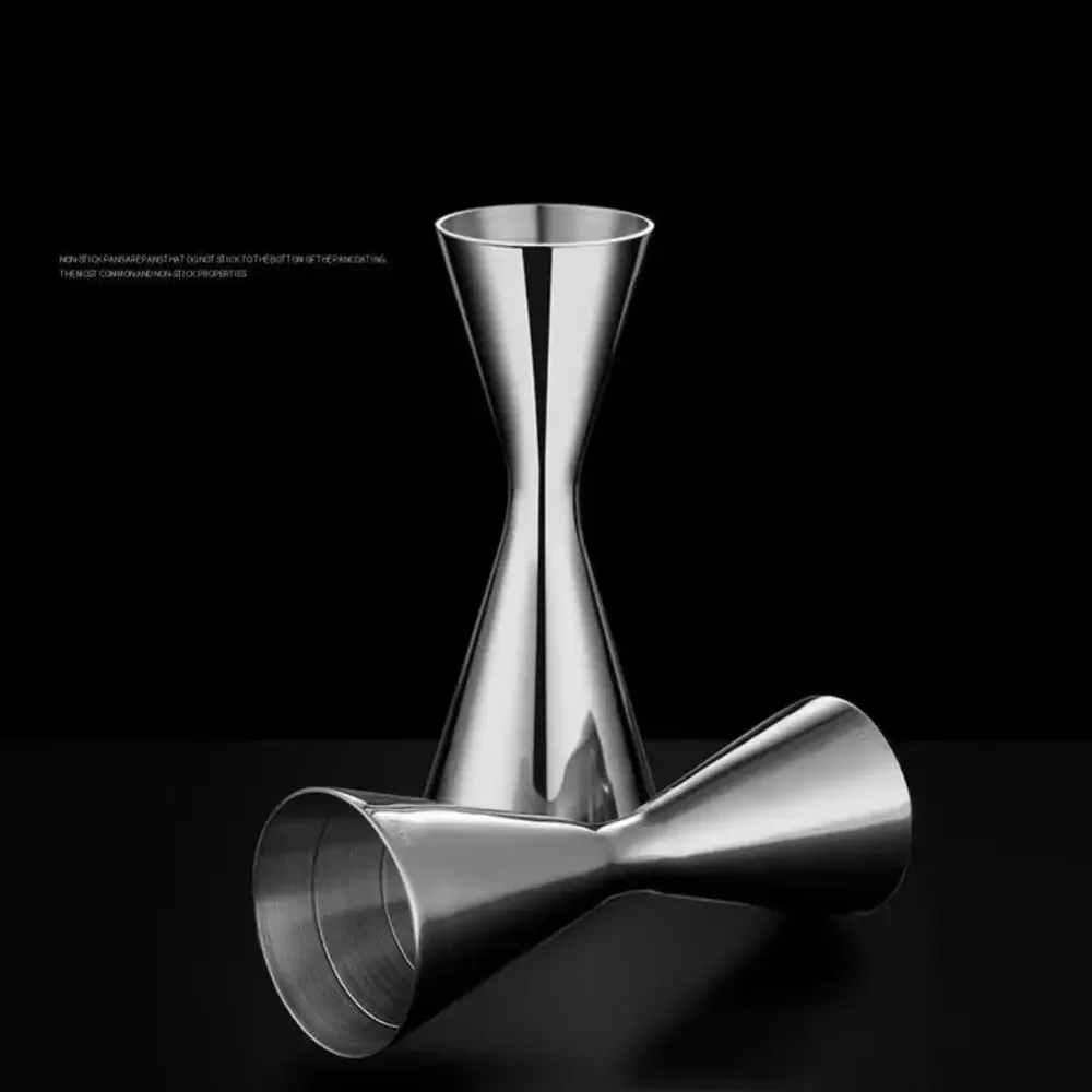 Bartender 304 Stainless Steel Bar Tools 30/45ml 30/60ml Japanese Cocktail Rack Double Measuring Cup with Scale Tool Kit