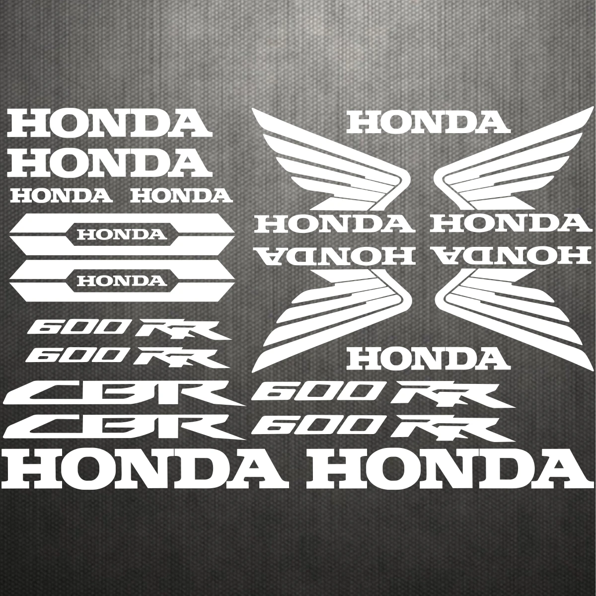 Honda Motorcycle Stickers CBR 600rr Logo Decal Waterproof