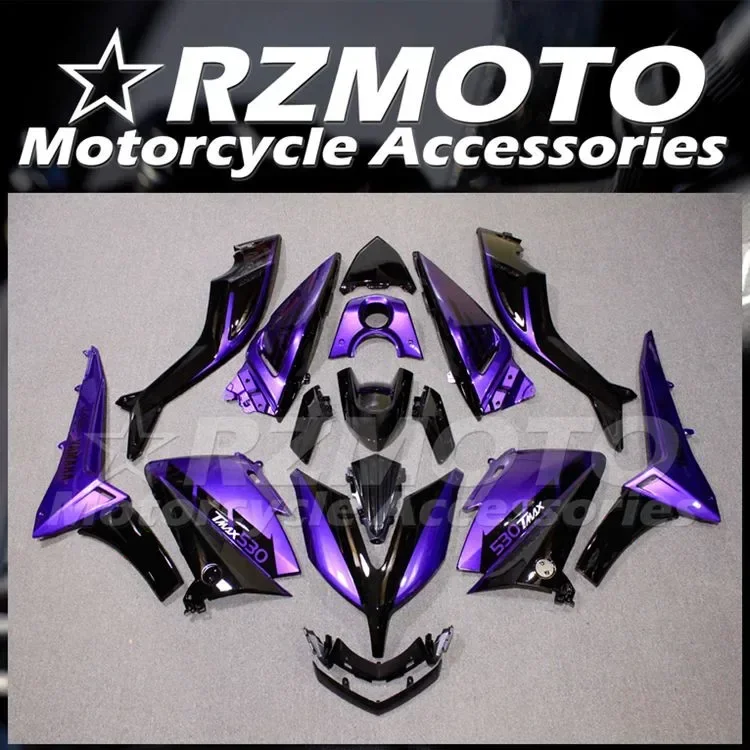 Custom New ABS Motorcycle Fairings Kits Fit For YAMAHA T-max 530 2015 2016 tmax 15 16 Bodywork Set Black Purple