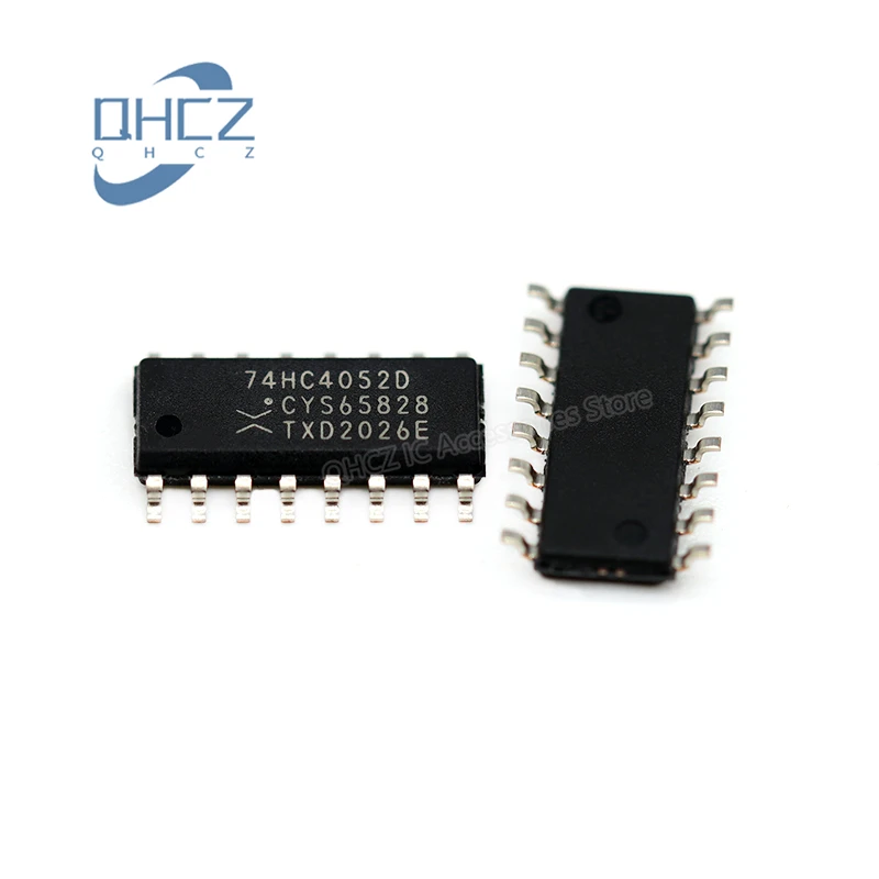 15pcs/lot 74HC4052D SOP-16 Dual 4 to 1 Analog Switch New and Original Integrated circuit IC chip In Stock