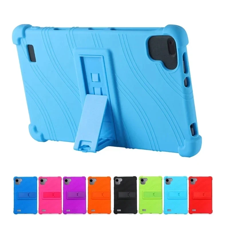 Детский чехол для Teclast P80X/P80H/P80/P85 — 8,0-дюймовый мягкий силиконовый чехол, защитный чехол для планшета с подставкой, приятный для детей