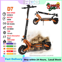 RCB D7/D7PRO Electric Scooter for Adults - 500W Motor, Dual Disc Brakes, 80-110KM Range, 150KG Load,10\