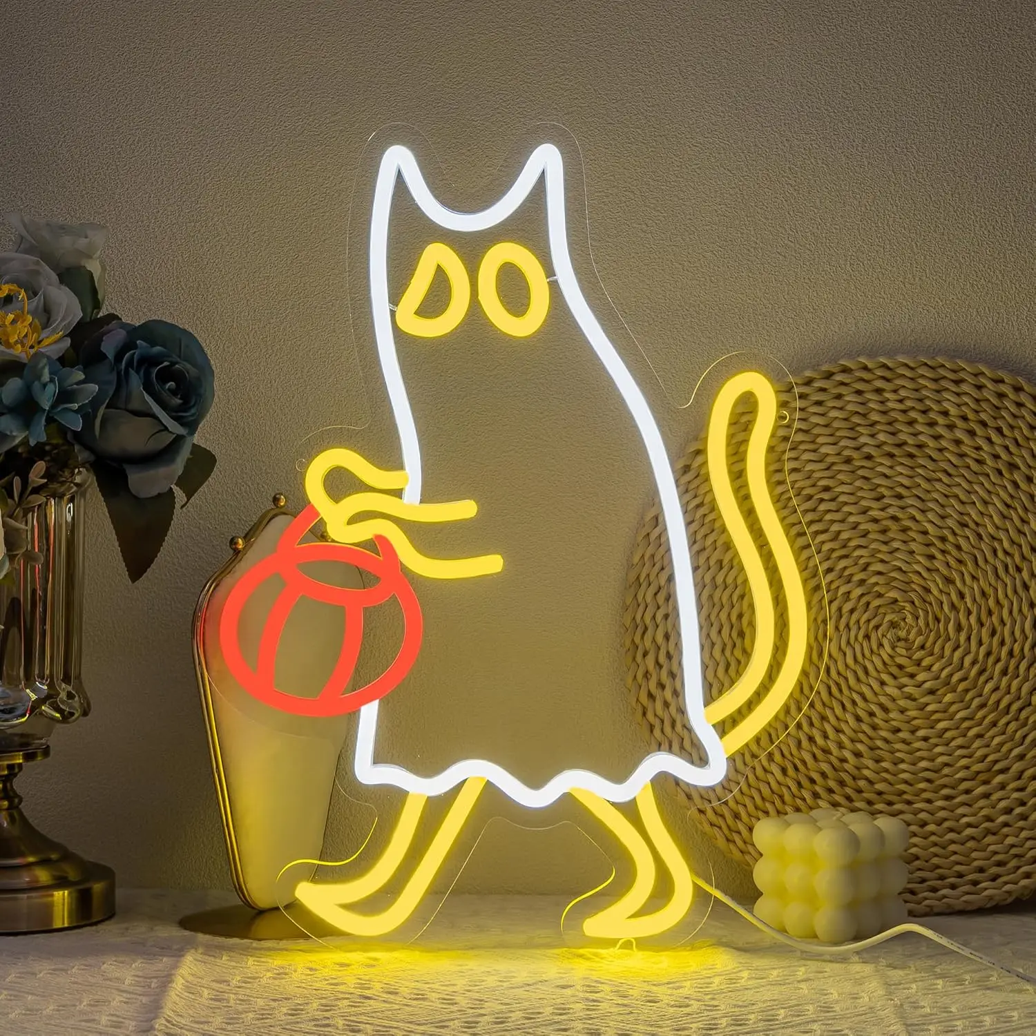 

Ghost Neon Sign Halloween Neon Light for Wall Decor Pumpkin Neon Signs USB Powered LED Neon Light for bedroom Kids Room Bar Club