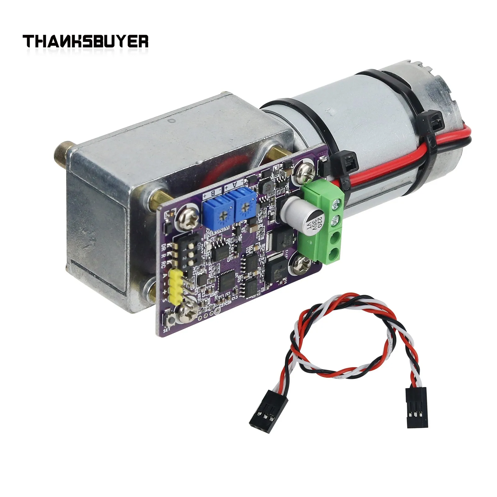 ASME-SQ Servo Worm Shaft interruzione di corrente Encoder magnetico autobloccante Servo controllo della valvola del braccio del Robot