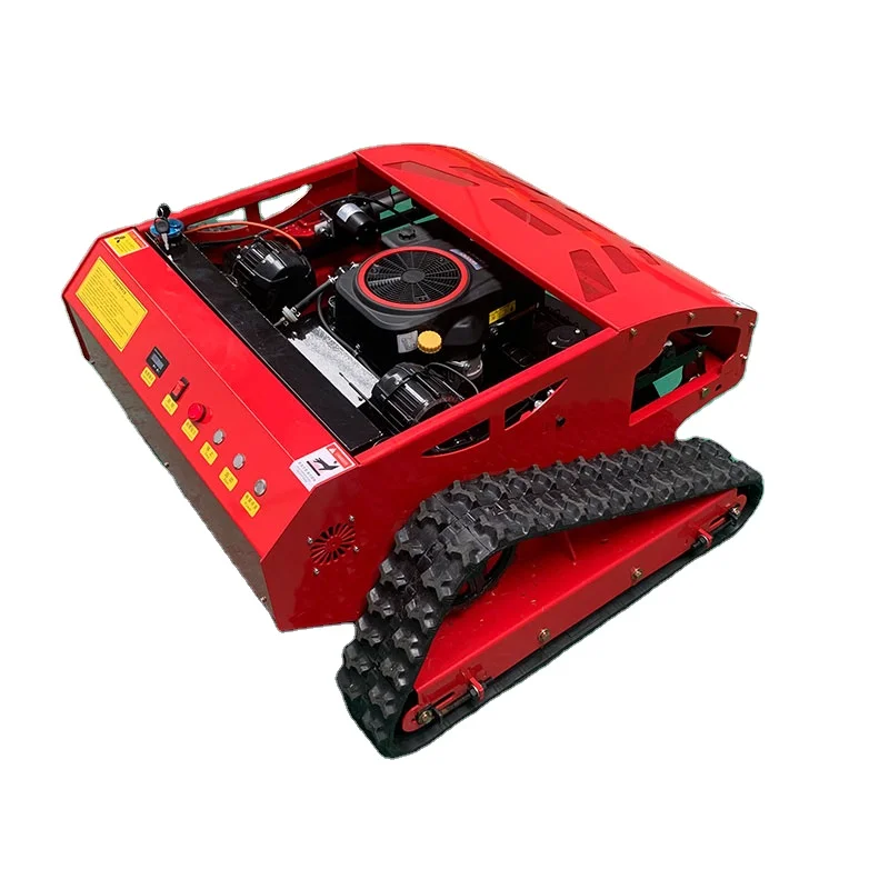 

550Mm cutting width remote control robot crawler mower garden orchard farm mower supplier