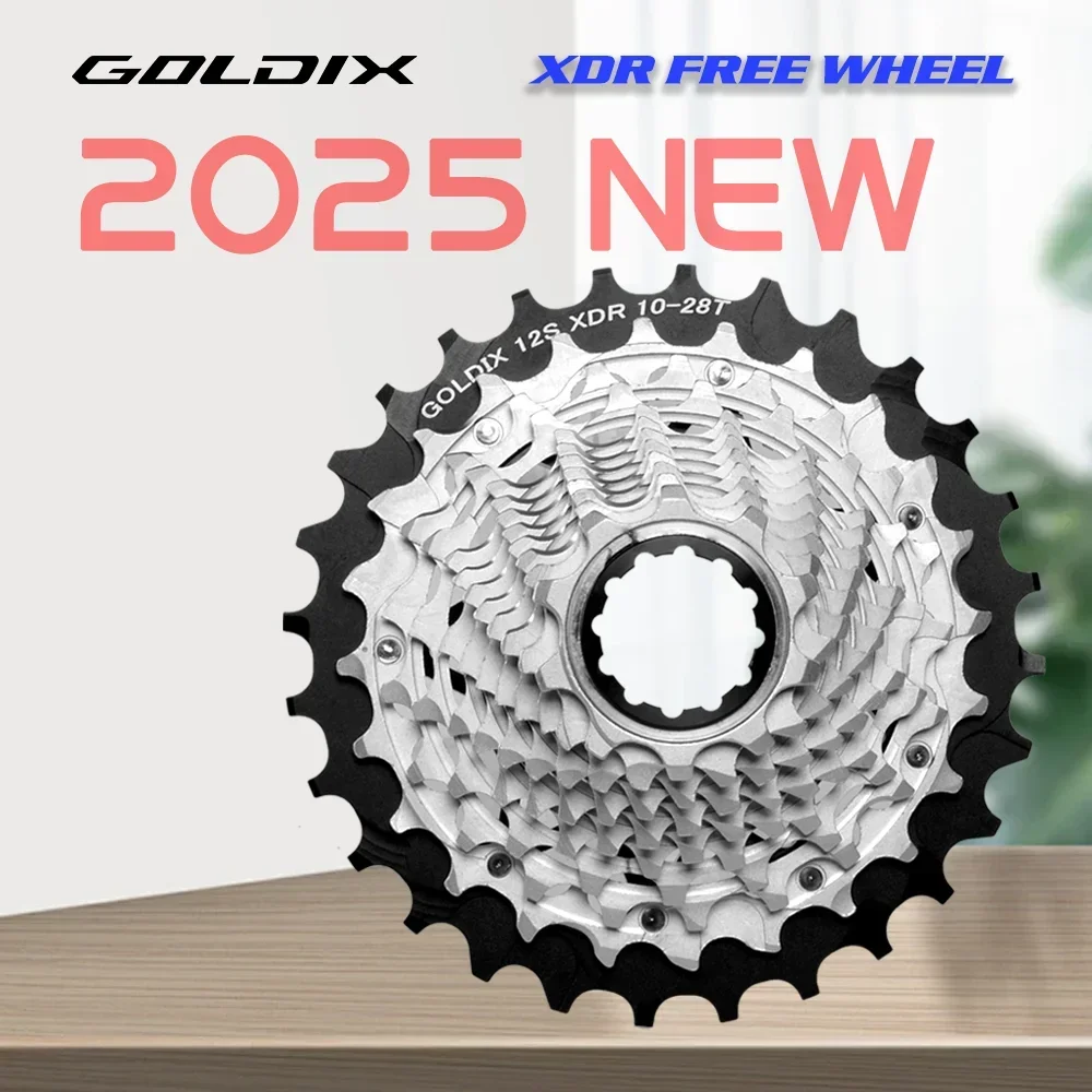 GOLDIX XDR 12S Road /Gravel Bike Cassette ultralight 12 speed 28T 33T 36T 44T for SRAM XDR forAXS XPLR electronic transmission