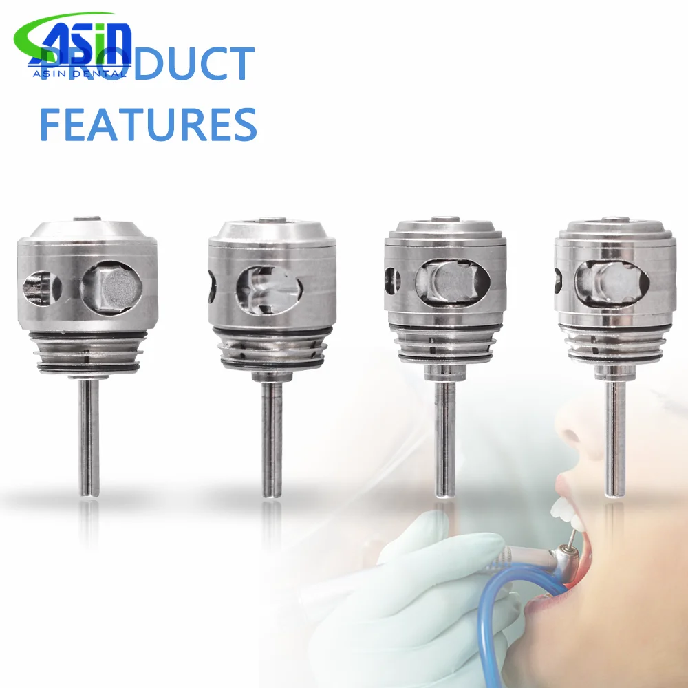 Dental Cartridge Dentist Rotor For F300 /M600L/M700L.M500L DEASIN fiber optic LED Push Button Torque Head High Speed Handpiece