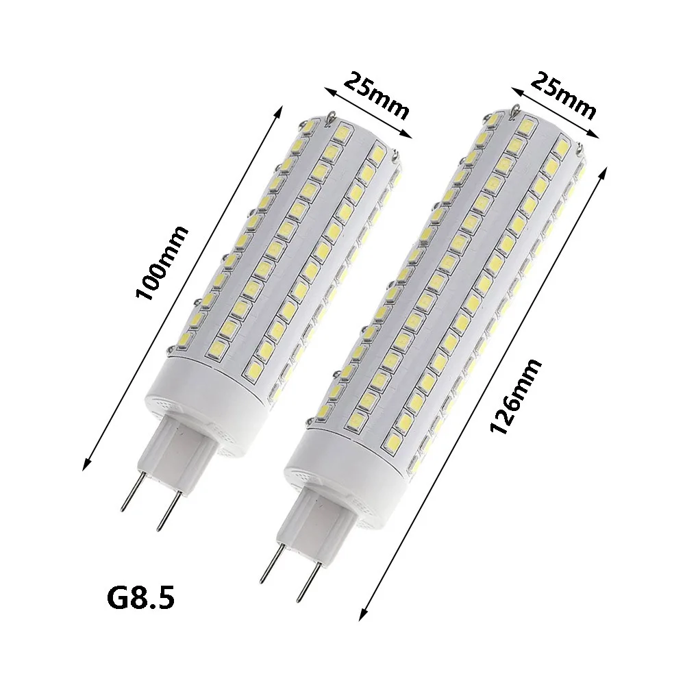 Imagem -03 - Lâmpada de Milho Led Brilhante G12 G8.5 Gu6.5 2835 10w 15w 3000k Branco Natural 4000k 6000k Substituir 100w 150w Lâmpada Halogéneo Alta