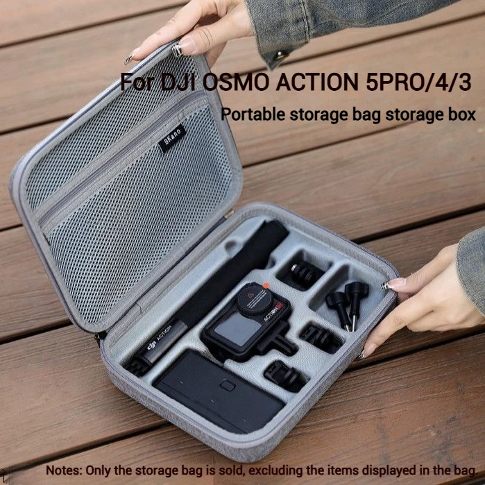 

For DJI Osmo Action 5 Pro Action 4 3 Storage Bag Sports Camera Protection Bag Portable Travel Prevention Handbag Box