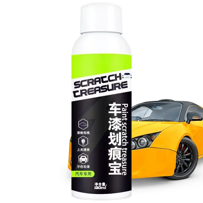 

Car Scratch Repair Polishing Agent 120ml Auto Paint Coatings Safe And Gentle Vehicle Fix Tool For Sedan RV SUV Van Truck