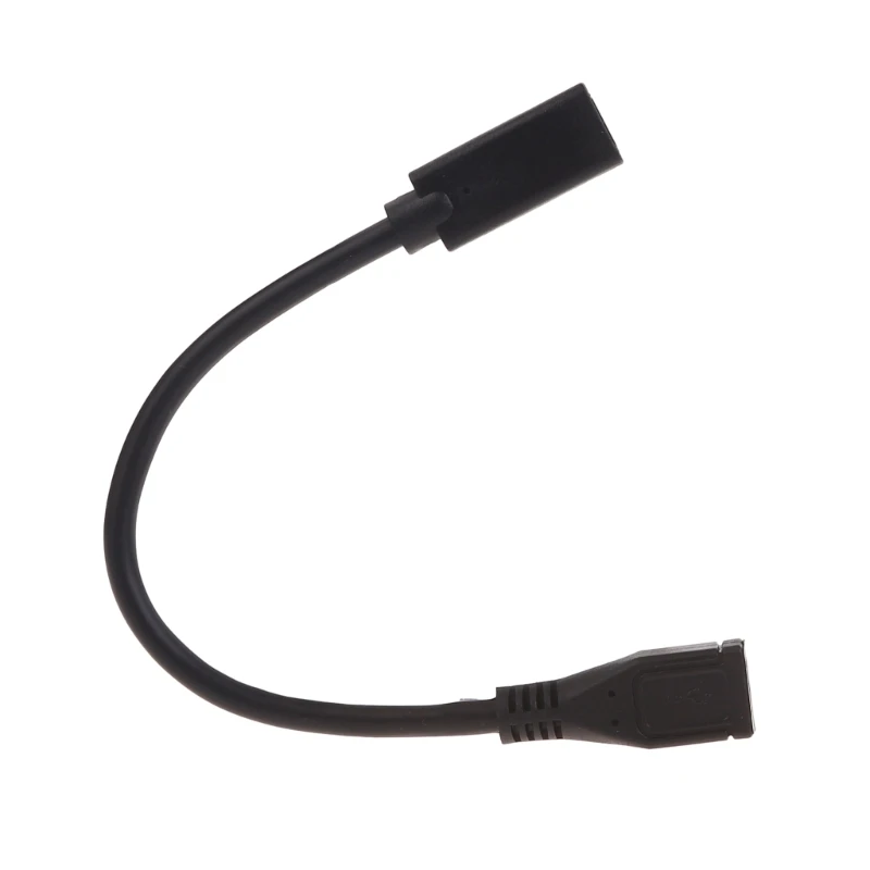 مايكرو USB أنثى إلى نوع c أنثى محول مهائي كابلات OTG شحن ونقل البيانات موصل كابل 40 واط 480 ميجابت في الثانية