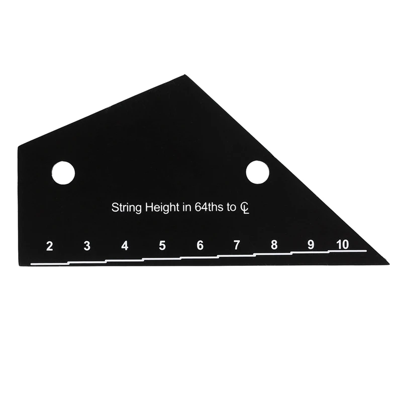 Fret Leveling Tool Guitar Bass Neck Fingerboard Measuring Ruler Guitar Fret Rocker Level Tool