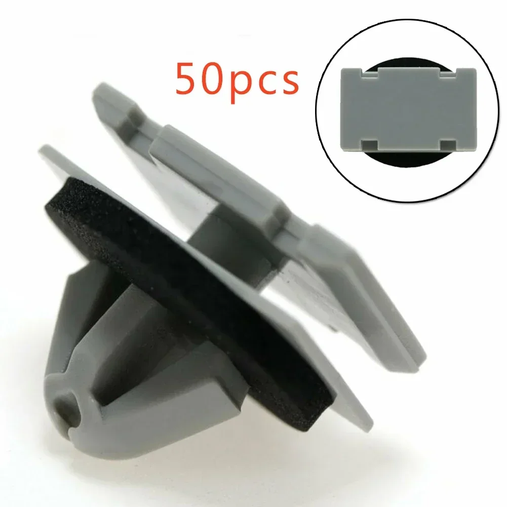 50pcs Rocker Panel Moulding Clip Exterior Trim Fastener For Jeep Cherokee For Replaces 68172491AA Car Accessories