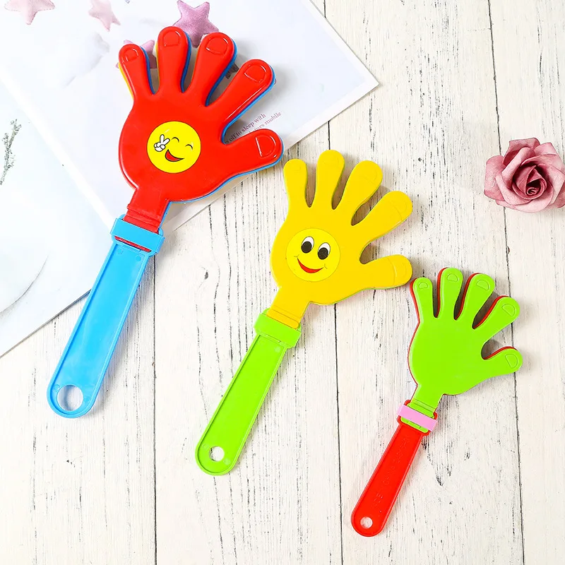 

“Clap (for kindergarten): clap hands, palm, smiley handheld props (children's toys)”