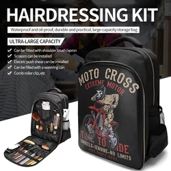 Barber Bag Organizer for Clippers Portable Clipper Bags and Cases for Men Backpack High-capacity Barber Supplies Tools Storag ﻿