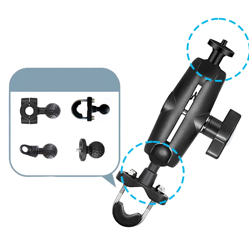 AliExpress ERIKOLE For Gopro Motorcycle Bicycle Bracket Rearview Mirror Handlebar Mount For DJI OSMO Insta360 Phone Action Camera Accessories