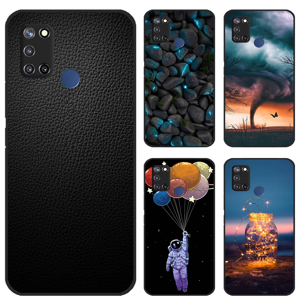 For OPPO Realme 7i Case Sunset Soft Silicon TPU Back Cover For OPPO Realme 7i 7 i RMX2103 Phone Cases Fundas Realme7i Bumper 6.5