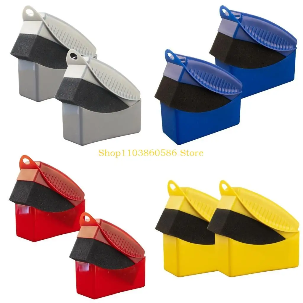 

242A Car Tire Apponage Set из 2 поставок, колесная набор для ручки с ручкой для легкой детализации эргономического