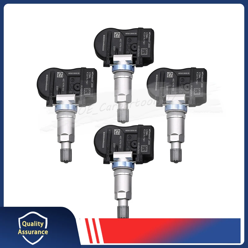 8060004ARX0000 TPMS 433MHZ لـ 2023-2024 AION Hyper GT IA5 LX PLUS S MAX V Trumpchi E9 GS3 GS8 مستشعر مراقبة ضغط الإطارات 4 قطعة
