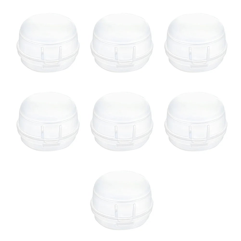 7Pcs Stove Knob Covers Gas Protector Safety Case Heat Resistant Covers for Kitchen Stove Control Knobs Safety Case