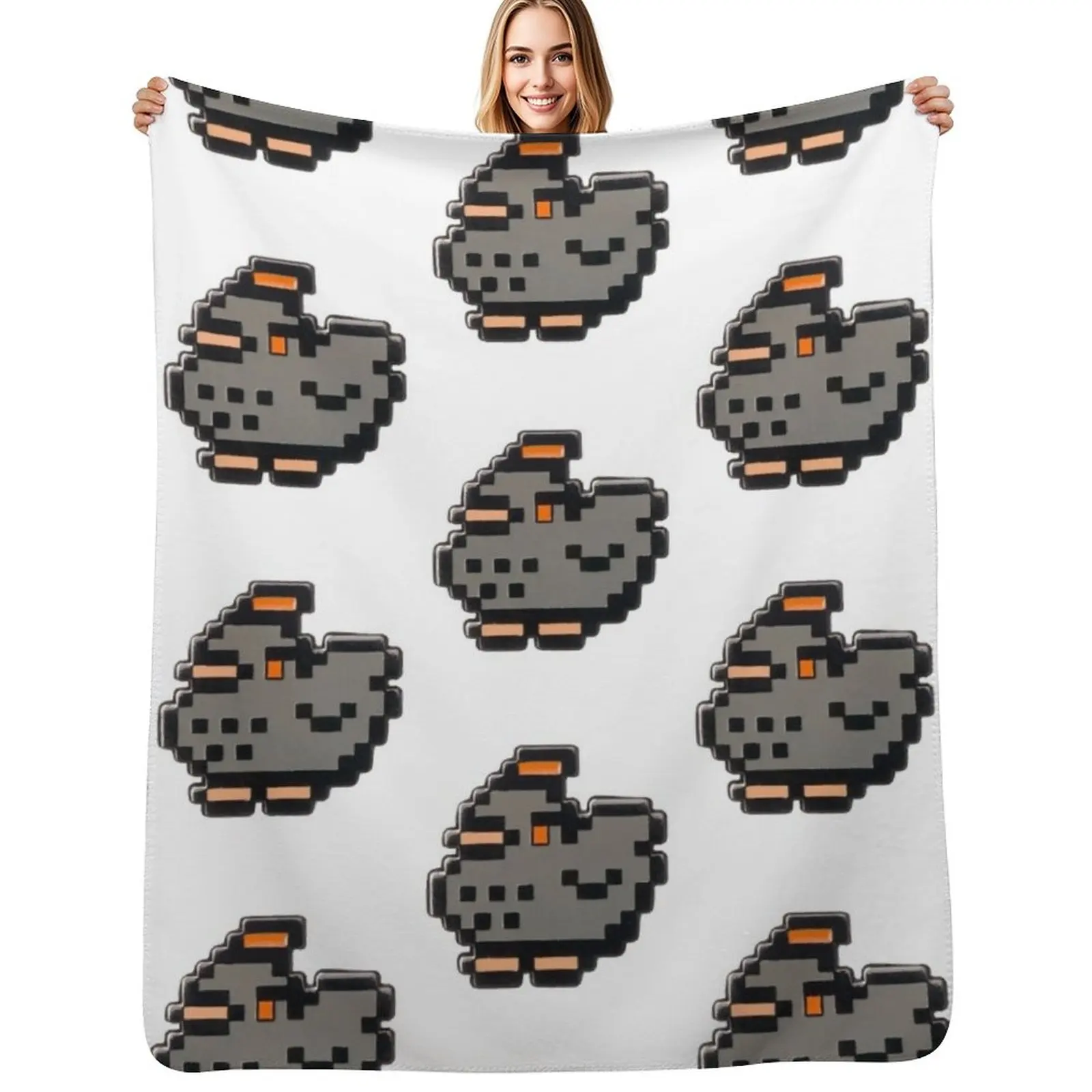 Stardew valley void chicken Throw Blanket Furrys Thin cosplay anime Blankets For Sofas Multi-Purpose Luxury St Blankets