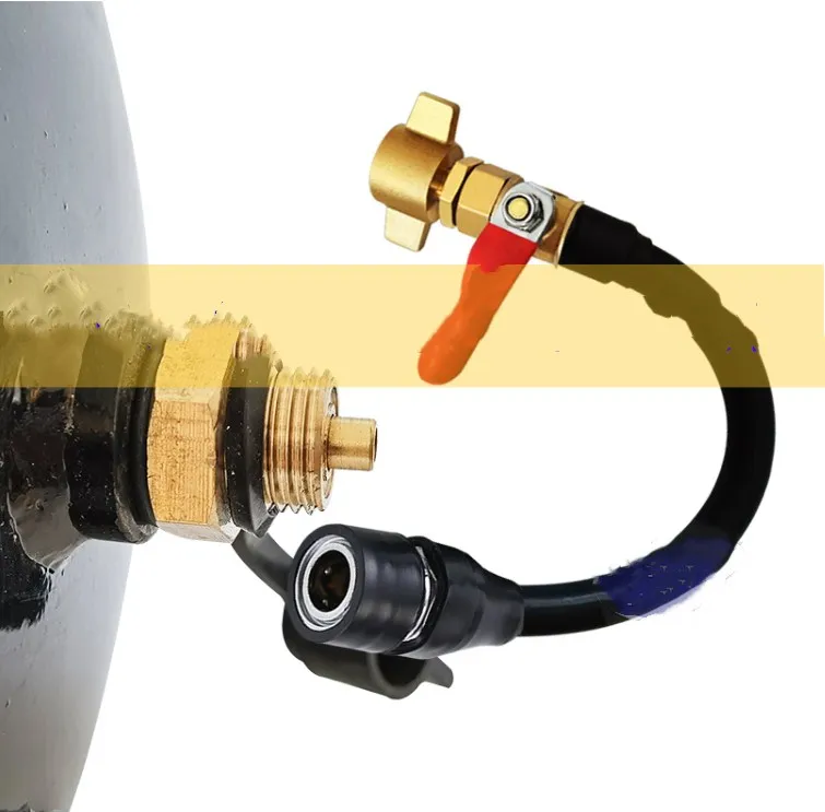 Neu! Verbindungsrohr für Lufteinlassverbindung des Gasspeichertanks des Lufteinlassventils von LKW und LKW – Detail 3