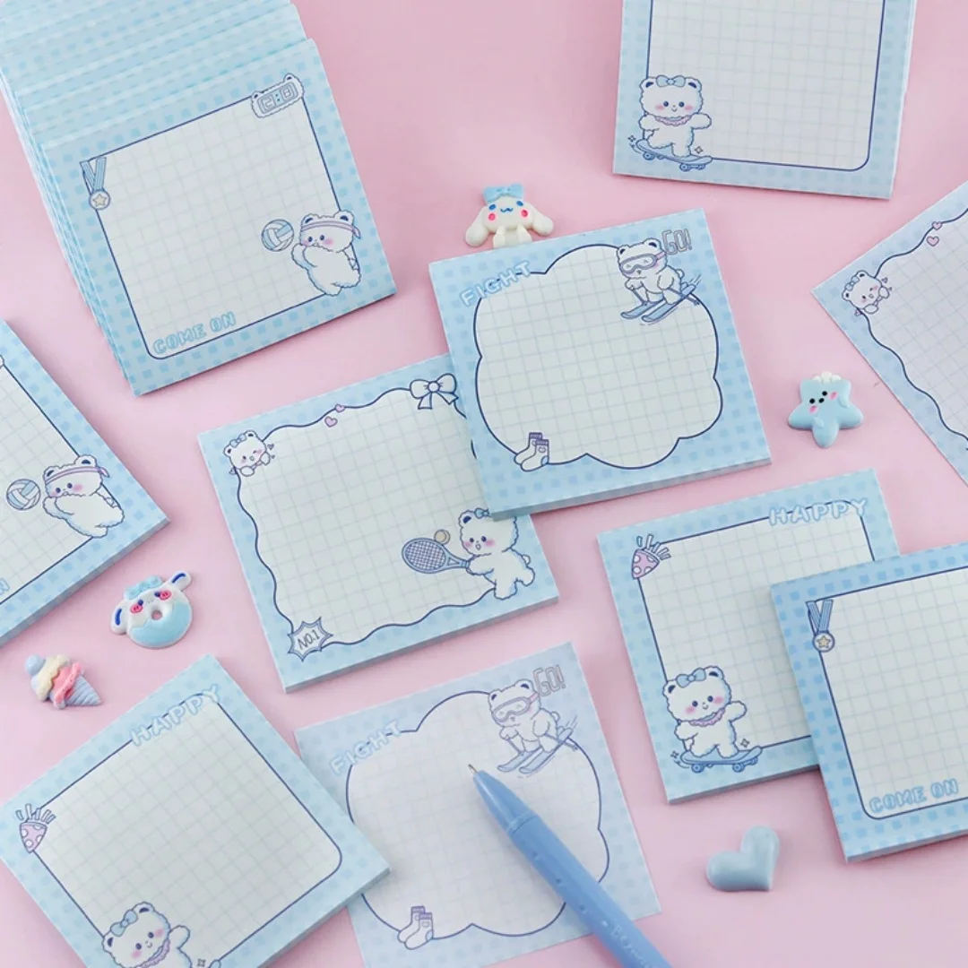 1pack Kawaii Ins Message Memo DIY Handmade Material Scrapbook Background Paper Korean Japanese School Office Supplies