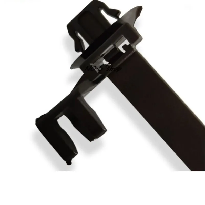 100Pcs SXK-M8-7 Binding Tape Double Strand Positioning Binding Tape PA66 Black Plastic Fixed Type Binding Tape