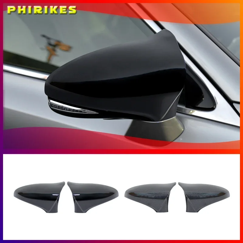 New 2x Rearview Mirror Cover Wing Side Mirror Cap for Lexus CT 2009-2022 M Style Rear View Mirror Cover Cap