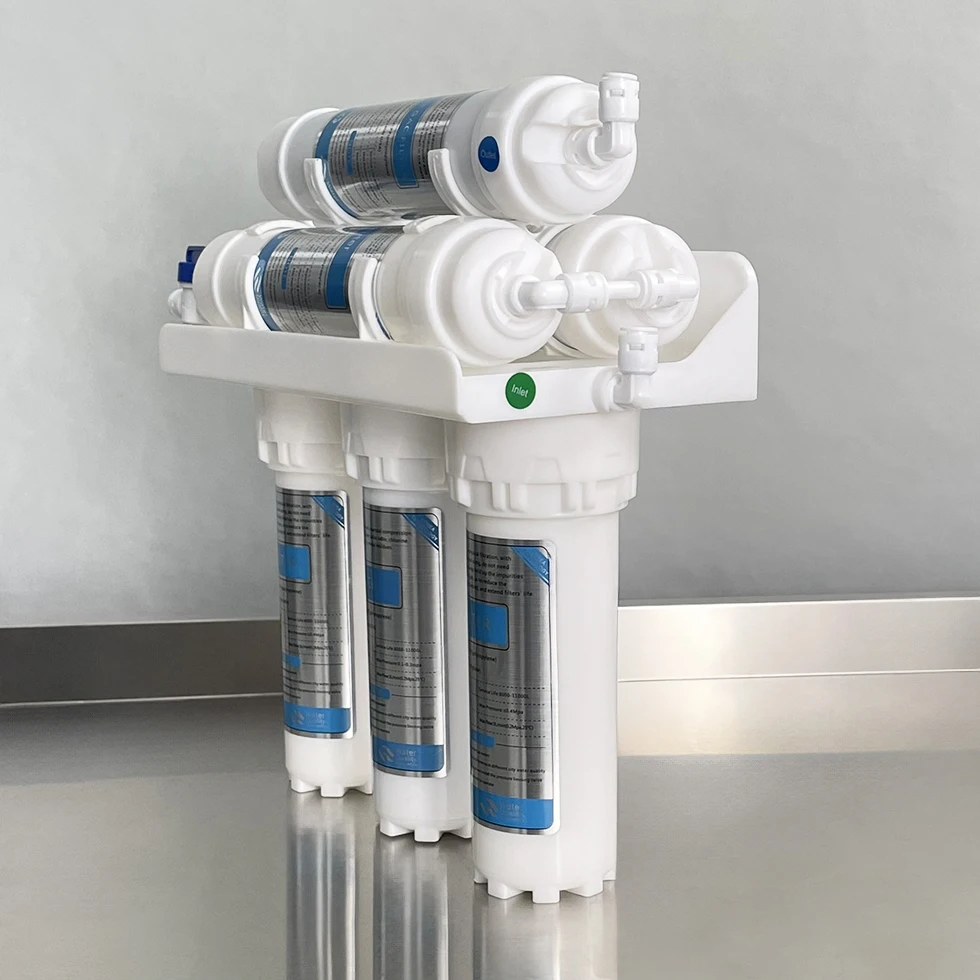 S-3+3 Manual 6-Stage Ultrafiltration Activated Carbon Water Filter Household Kitchen Outdoor Drinking Water Purification System