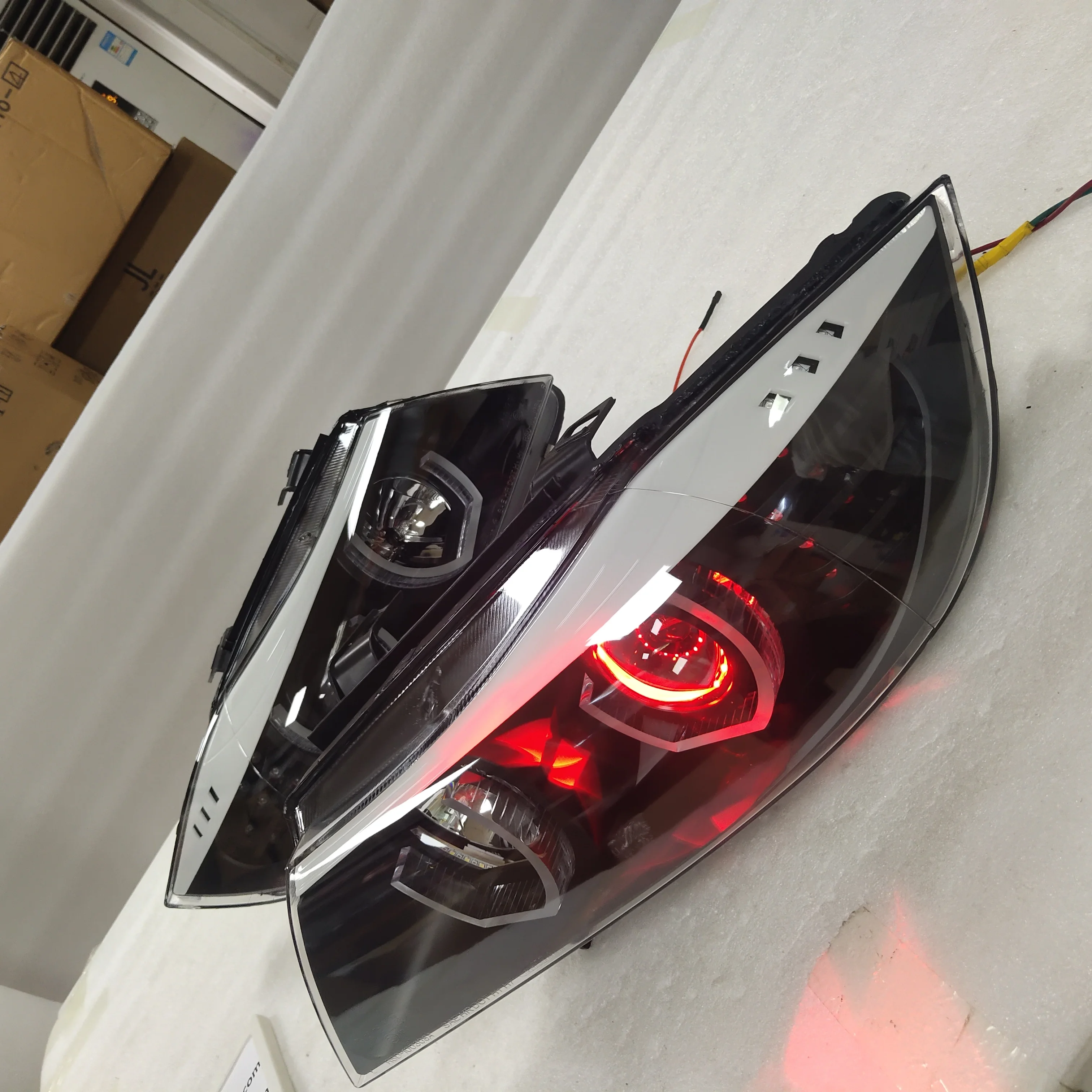 لسيارات BMW E90 330I 320I 318i Led عيون الملاك المصباح JY