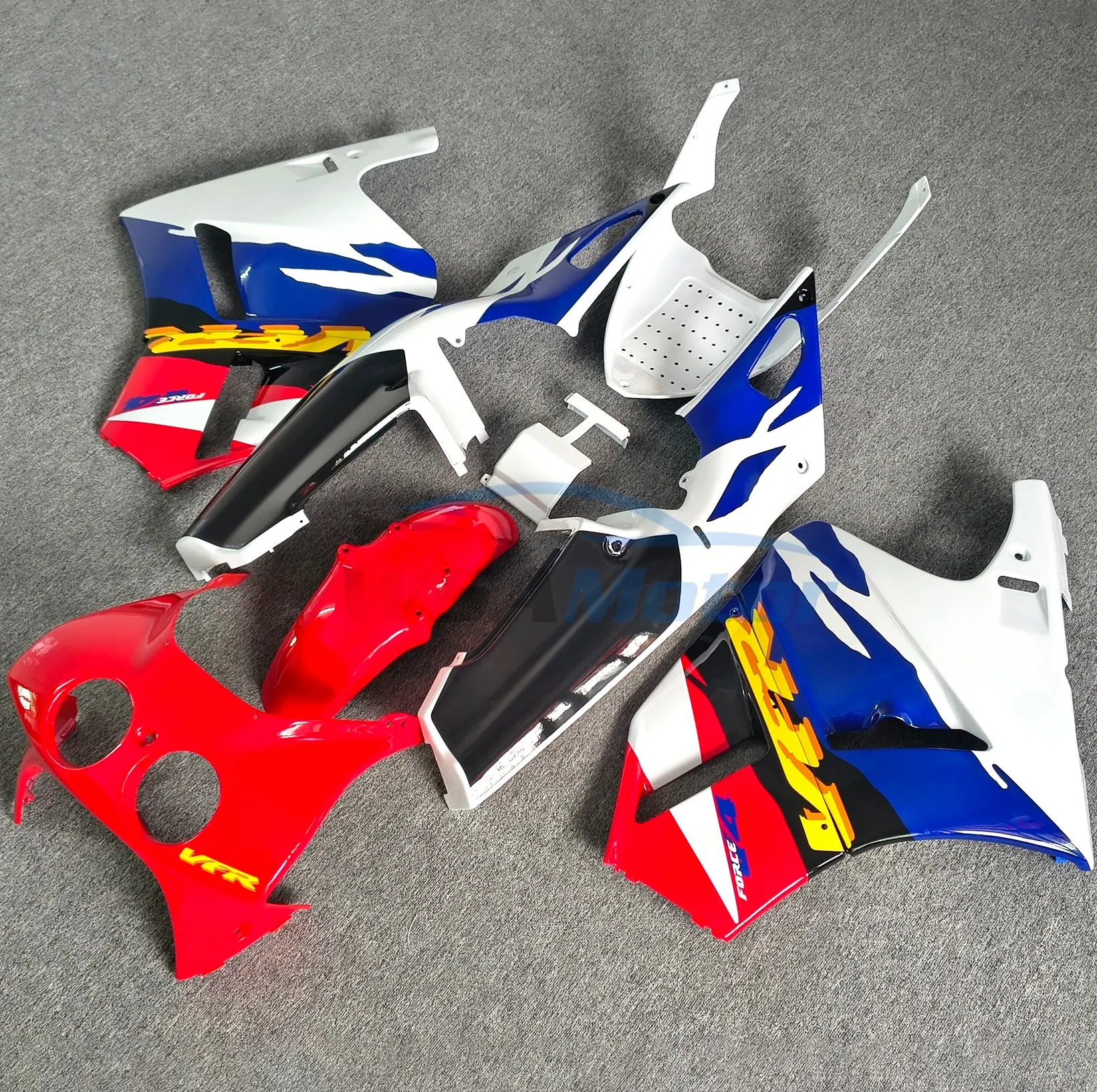 New ABS Fairing Kit - For HONDA VFR400 RVF400 NC30 1987 -1988 VFR400RR Motorcycle Windshield Spoiler Windscreen Shroud Fairing W