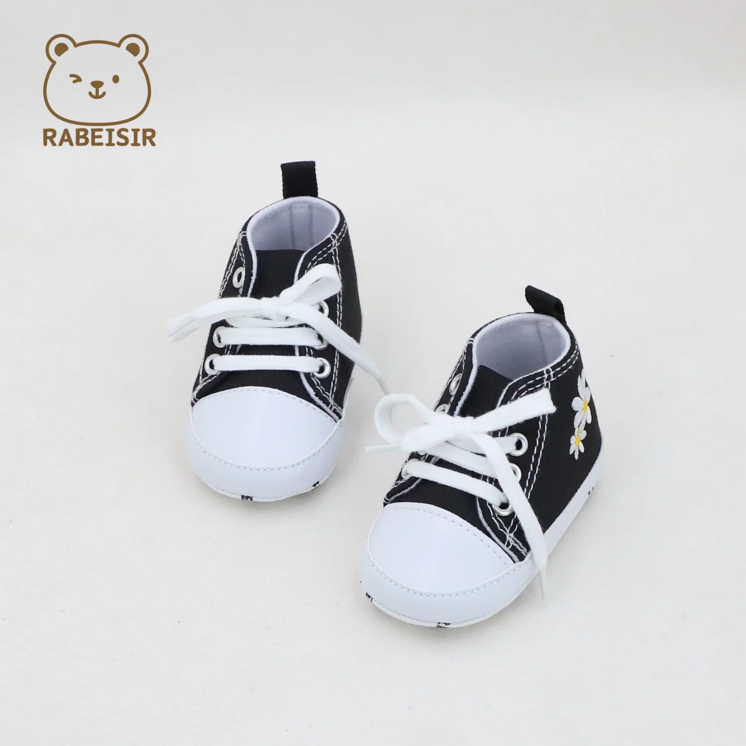 

Spring and Autumn Baby Shoes Canvas Shoes Baby Steps Shoes Soft Bottom Comfortable 0-1 and a Half Year Old Embroidered Canvas Sh