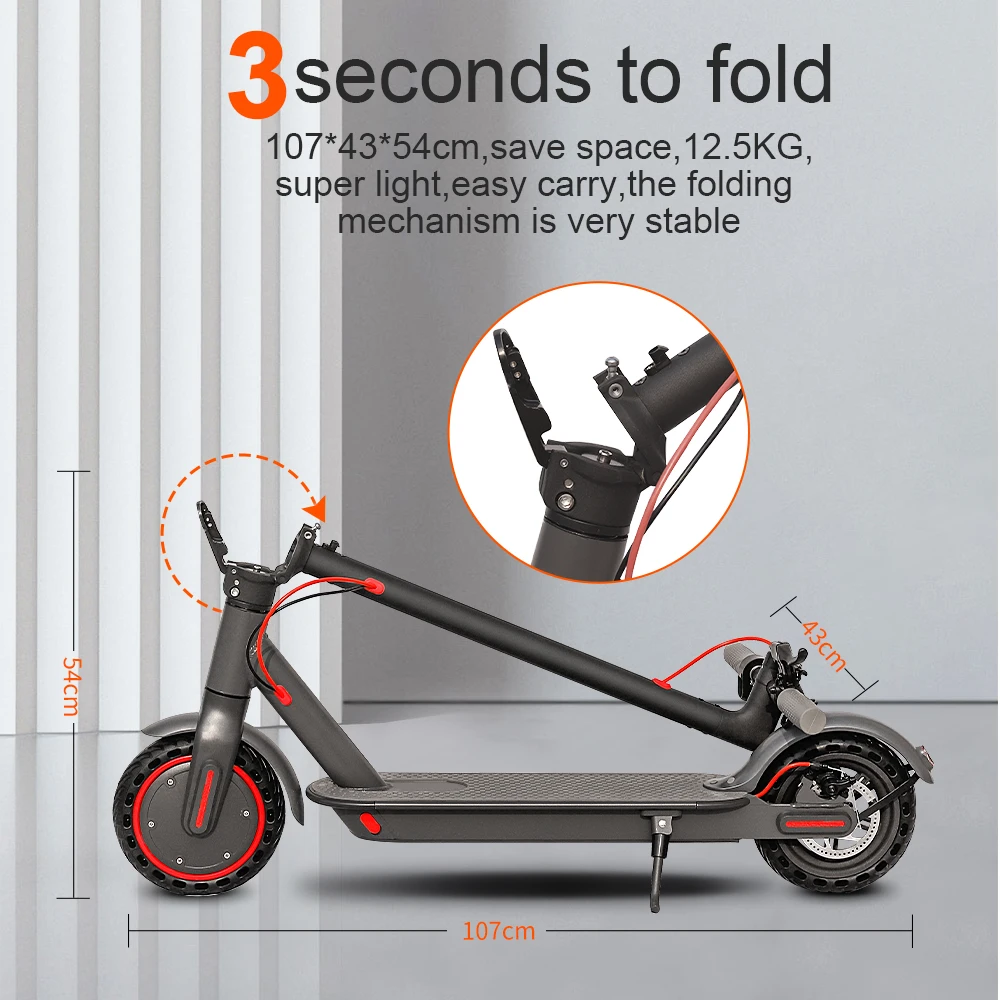 JUICEASE ESTUYA New 31KM/H Electric Scooter Adult 350W Motor 16KM Max Range E-scooter With Smart APP Scooter Foldable Waterproof