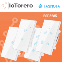 IoTorero Tasmota  MQTT Wall Switch No Neutral needed  ESP8285  Works With Home Assistant