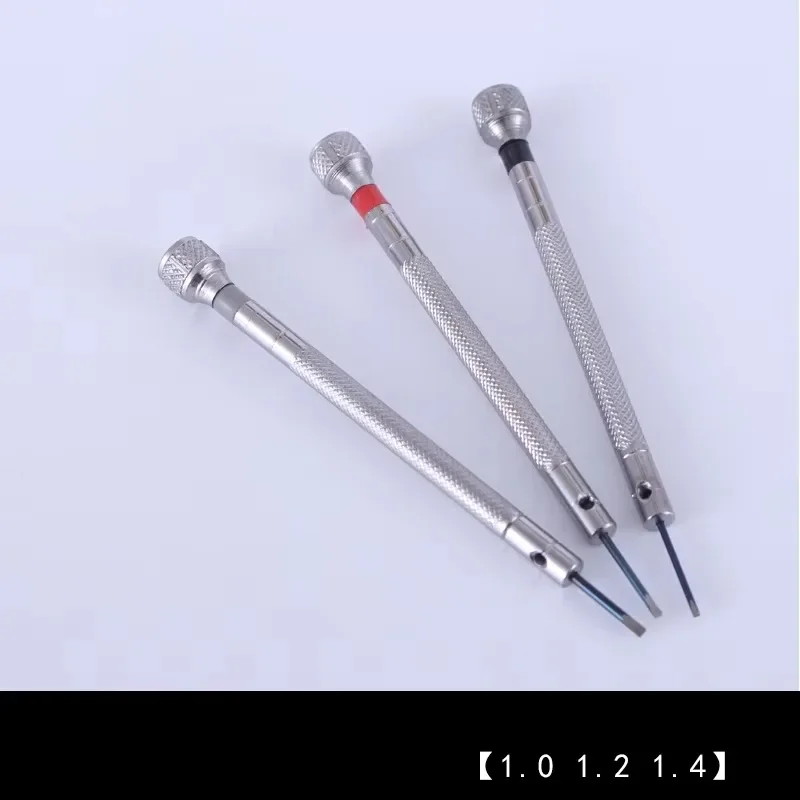 مشقوق مفك براغي صغير ساعة أداة إصلاح مفك مناسبة لعلامة تجارية كبيرة حزام ساعة اليد تفكيك غطاء ساعة مسامير ROLX