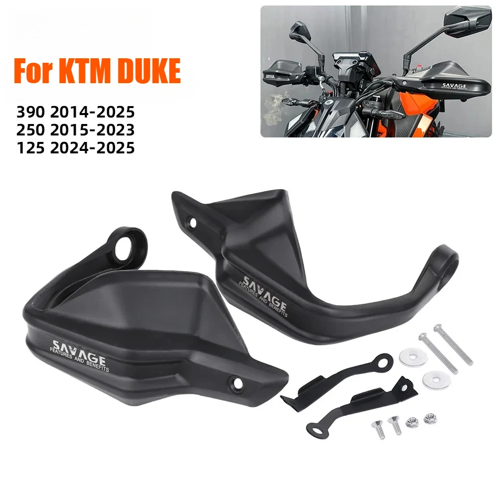 

2025 2024 для KTM Duke 125 250 390 Duke 125 Duke 250 Duke 390 2014-2023, лобовое стекло руля, защита рычага тормозной муфты