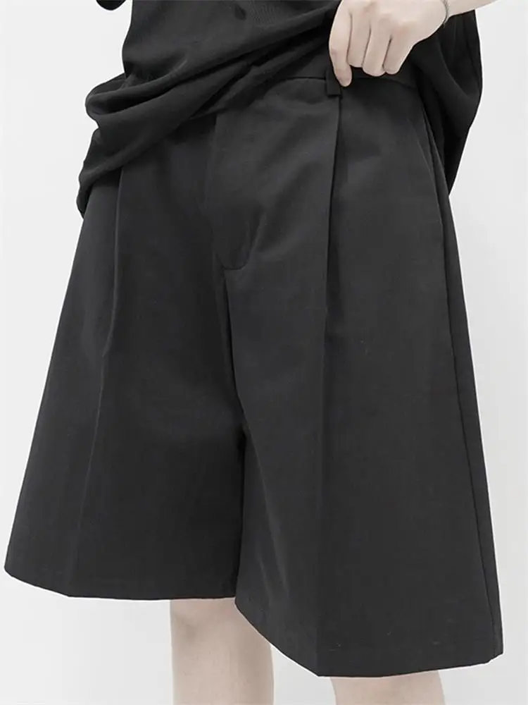 

Men's Shorts New Summer Fashion Casual Simple Couple Plus Size Wide Leg Shorts