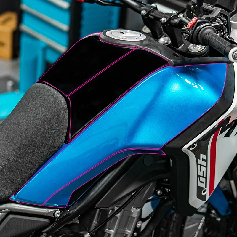 

For 2024 CFMOTO 450MT Motorcycle PPF Transparent Body Protection Kit Body Protection + Refit Motorcycle Accessories/Parts