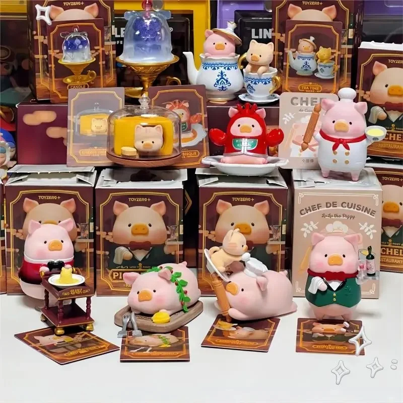 

52TOYS Lulu Pig Five Star Restaurant Series слепая коробка орнамент ручной работы подлинная новая консервированная еда модная игра подарок на день рождения