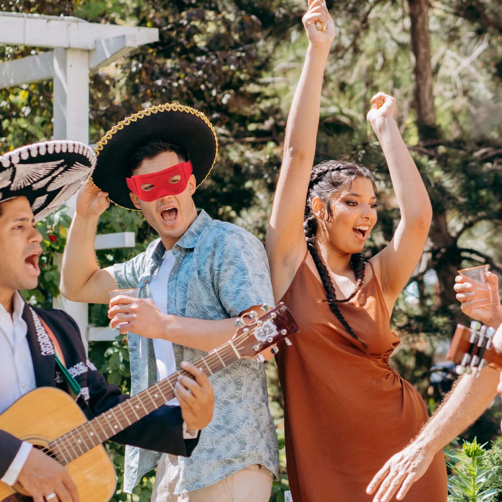 

5Pcs Half Face Masks Men Stylish Party Mask Masquerade Cosplay Costume Accessory Masquerade Cosplay Mask