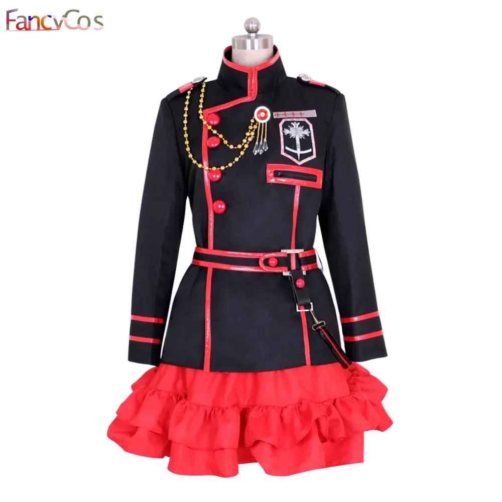 

Anime D Gray-man III Lenalee Lee Uniform Cosplay Costumes Adult Halloween Costumes for Women Full Set Halloween Carnival