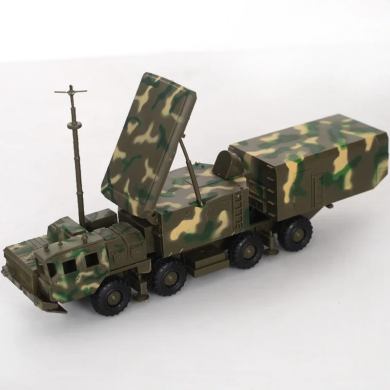 Radar de sistemas de míssil pmu, conjunto de quebra-cabeça de caminhões de plástico montado, sistema militar, brinquedo de modelo, 1:72 unidades do