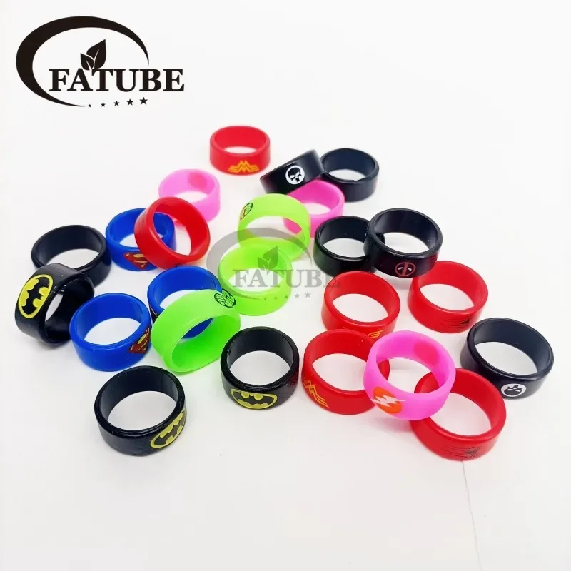 100 قطعة حلقة سيليكون غير قابلة للانزلاق 23*10 مللي متر لملحقات حماية النموذج الميكانيكي #4