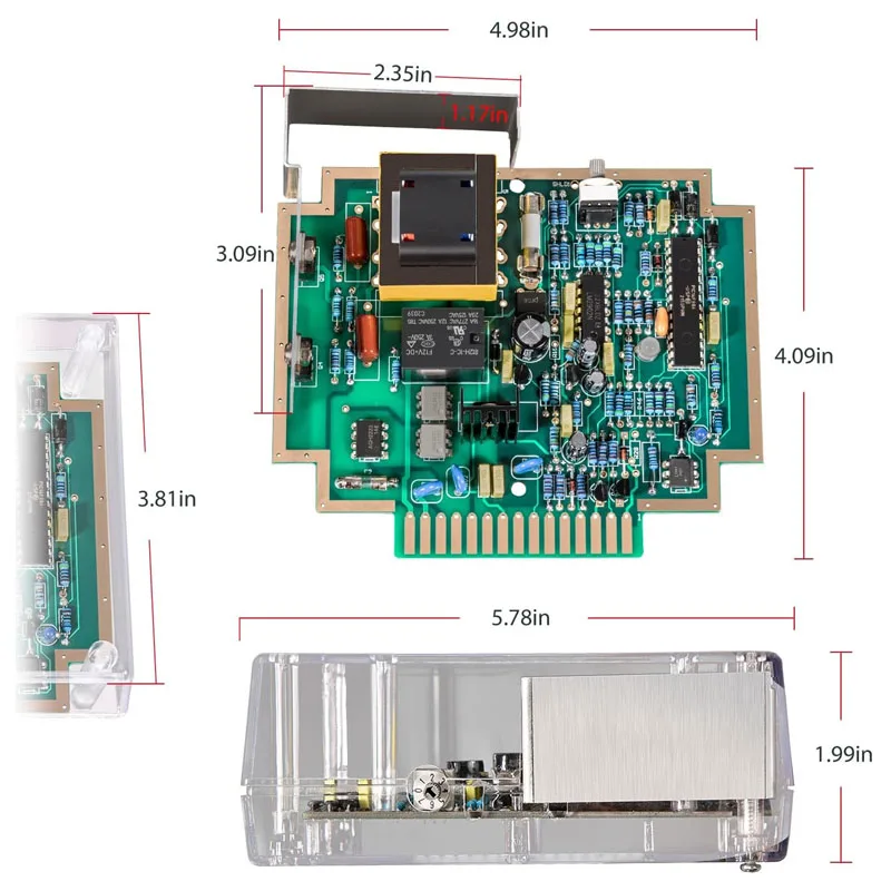 Fireplace Control Box Circuit Board #SRV7058-188 Fit for EcoChoice PS35, PS50, CAB50, Replaces old part number SRV7058-172