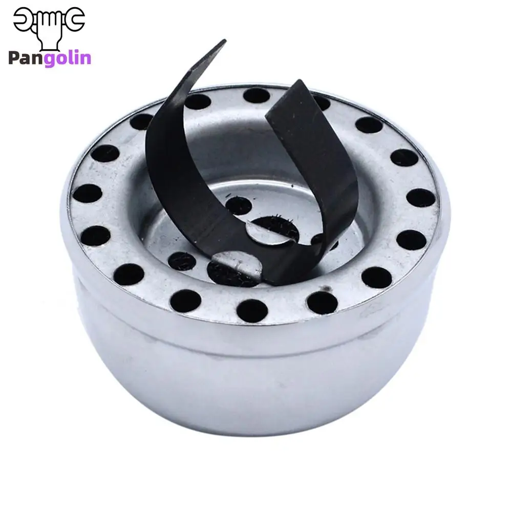 1pc Chrome Push-in Breather Oil Filler Cap For Street Rod Muscle Sbc 283 327 350 New Car Replacement Accessories